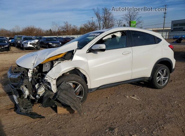 3CZRU6H54MM721658 2021 HONDA HR-V White Przód lewy