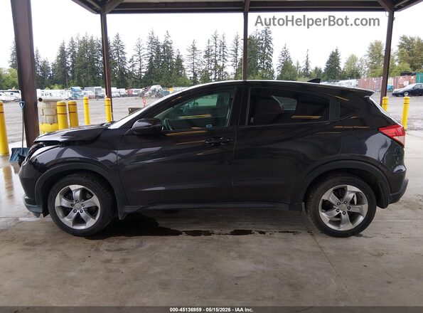 3CZRU6H55HM706169 2017 HONDA HR-V Purple Rear interior view