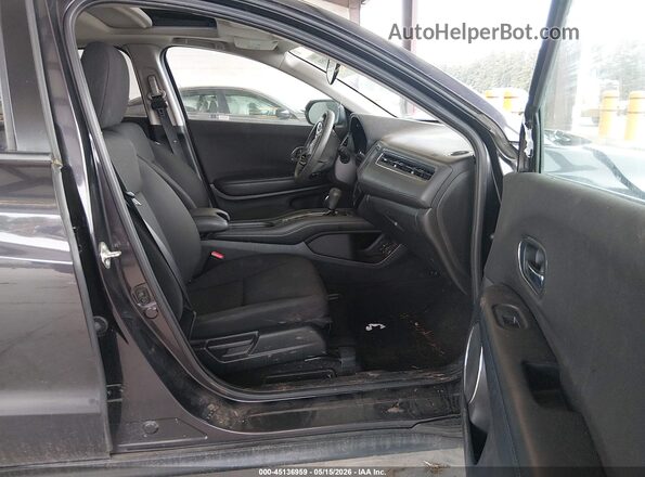 3CZRU6H55HM706169 2017 HONDA HR-V Purple Front interior view