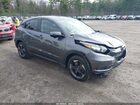 2018 Honda Hr-v Ex Gray vin: 3CZRU6H55JM711653