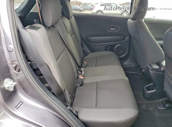 3CZRU6H55LM726981 2020 HONDA HR-V Угольный Вид задней части салона