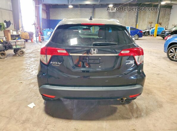 3CZRU6H55NM721749 2022 HONDA HR-V Black უკანა ხედი