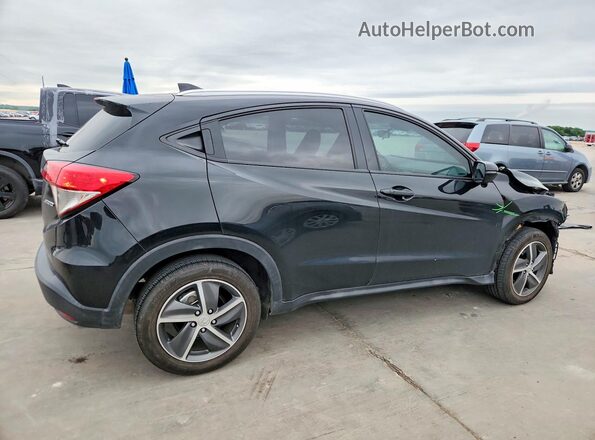 3CZRU6H55NM755044 2022 HONDA HR-V Черный Задняя правая четверть