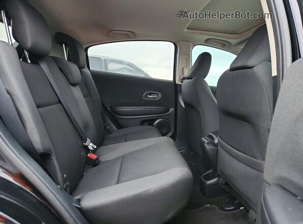3CZRU6H55NM755044 2022 HONDA HR-V Черный Вид задних сидений