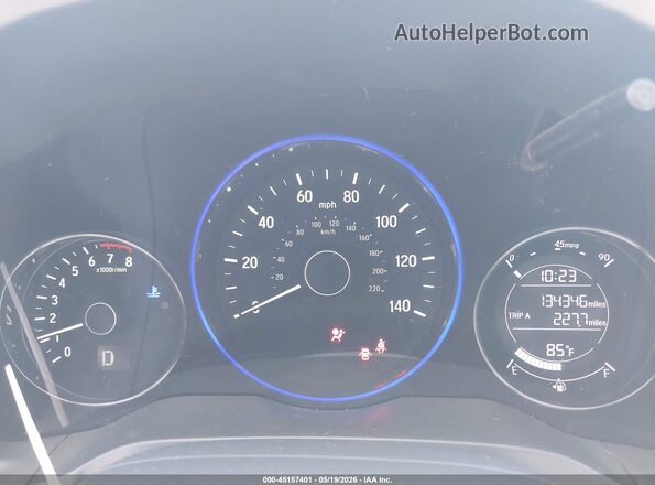 3CZRU6H56GM718331 2016 HONDA HR-V Белый Вид задних сидений
