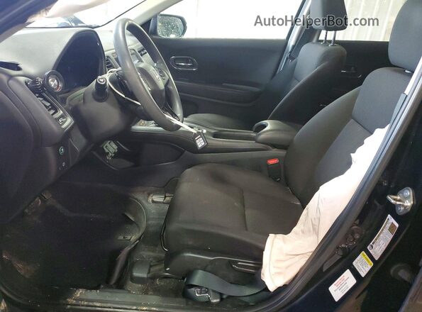 3CZRU6H56GM729863 2016 HONDA HR-V Черный Вид салона спереди