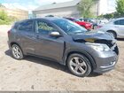 2017 Honda Hr-v Ex Gray vin: 3CZRU6H56HG708401