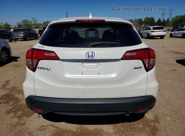 3CZRU6H56HM718007 2017 HONDA HR-V White Widok z tyłu