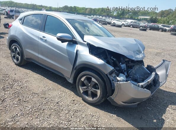 3CZRU6H56JM711970 2018 HONDA HR-V Серебряный Передняя правая четверть