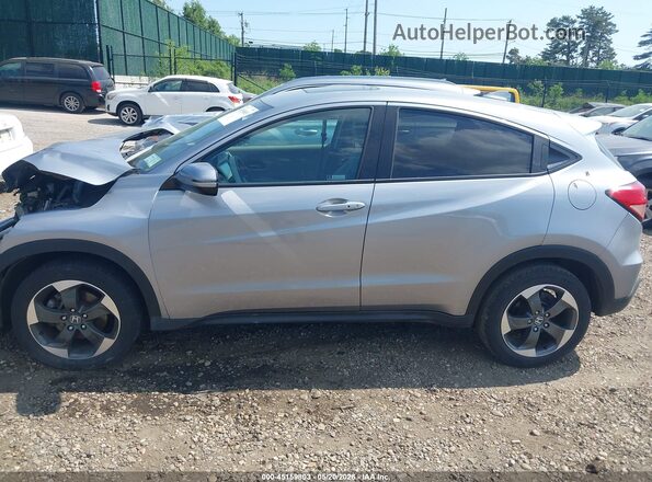 3CZRU6H56JM711970 2018 HONDA HR-V Серебряный Вид задней части салона