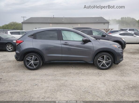 3CZRU6H56MM713108 2021 HONDA HR-V Серый Вид задней части салона