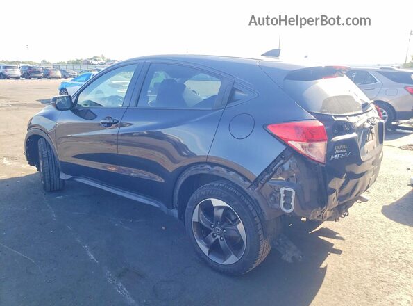 3CZRU6H58JG720295 2018 HONDA HR-V Серый Задняя левая четверть