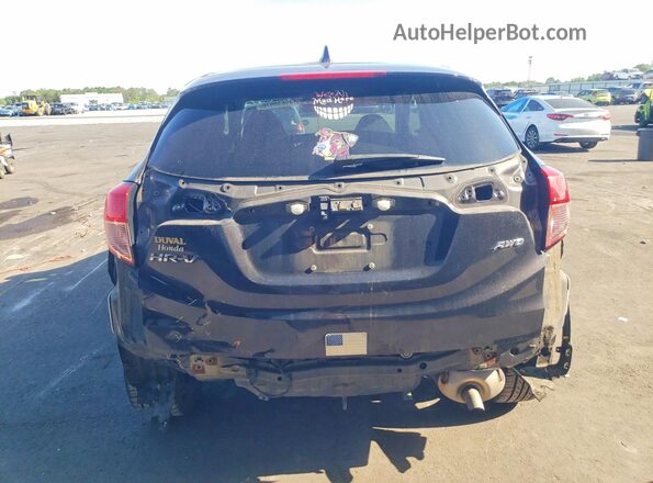 3CZRU6H58JG720295 2018 HONDA HR-V Серый Вид сзади