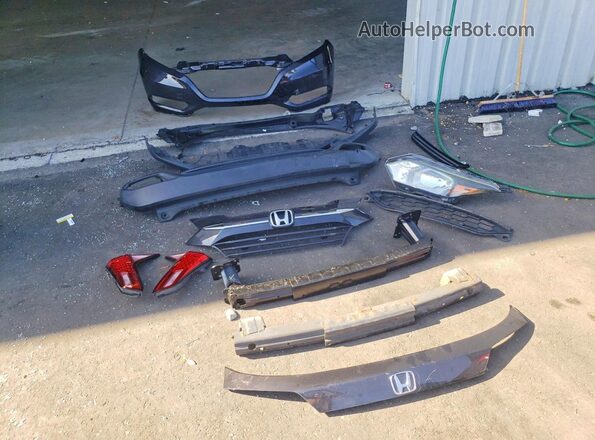 3CZRU6H58JG720295 2018 HONDA HR-V Серый Вид наклейки с VIN-кодом