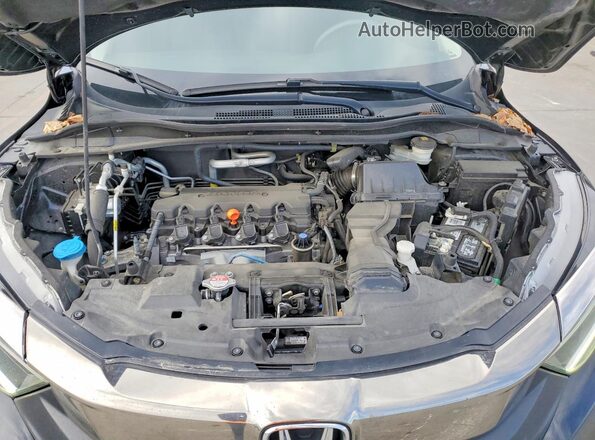 3CZRU6H58NM734608 2022 HONDA HR-V Black Շարժիչի բաժամունքի տեսք
