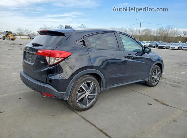 3CZRU6H58NM734608 2022 HONDA HR-V Black Հետևի աջ