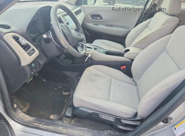 3CZRU6H59HM721046 2017 HONDA HR-V Silver Widok wnętrza z przodu