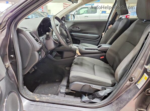 3CZRU6H59LM704496 2020 HONDA HR-V Серый Вид салона спереди