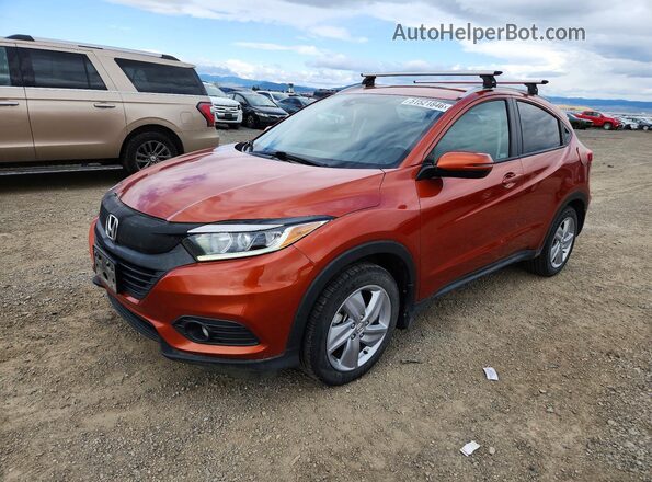 3CZRU6H70LM729255 2020 HONDA HR-V Оранжевый Передняя левая четверть