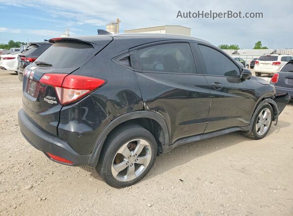 3CZRU6H71HM703657 2017 HONDA HR-V Черный Задняя правая четверть