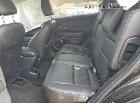 3CZRU6H71HM703657 2017 HONDA HR-V Черный Вид задних сидений