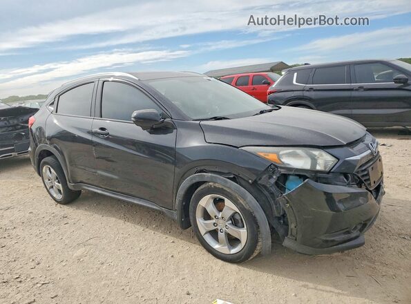 3CZRU6H71HM703657 2017 HONDA HR-V Черный Передняя правая четверть