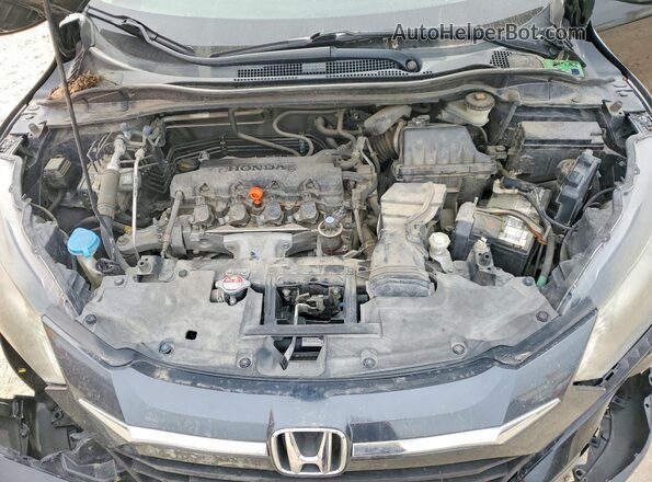 3CZRU6H71HM703657 2017 HONDA HR-V Черный Вид задней части салона