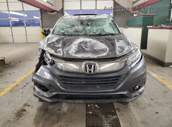 3CZRU6H72MM703788 2021 HONDA HR-V Серый Вид спереди