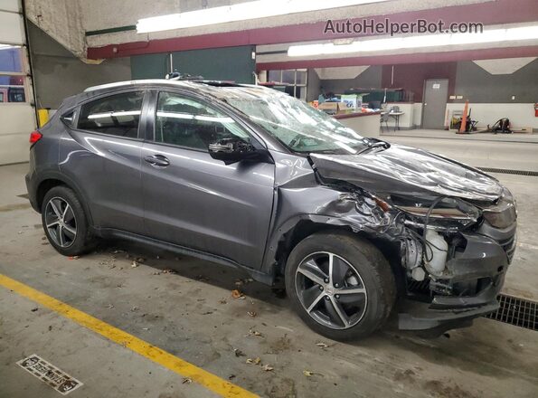 3CZRU6H72MM703788 2021 HONDA HR-V Серый Передняя правая четверть