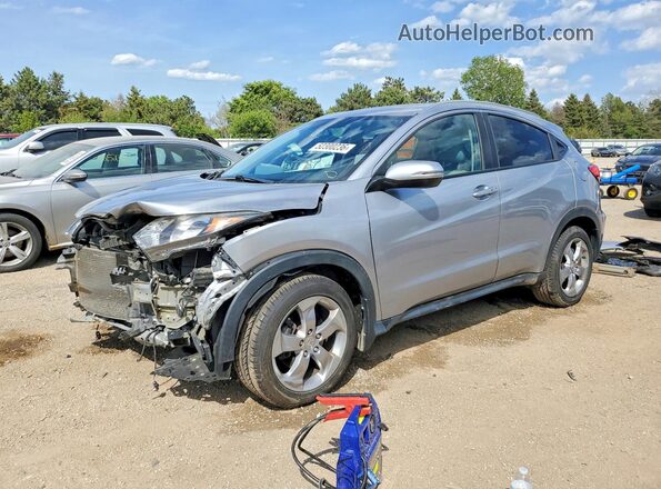 3CZRU6H73HM705703 2017 HONDA HR-V Серебряный Передняя левая четверть
