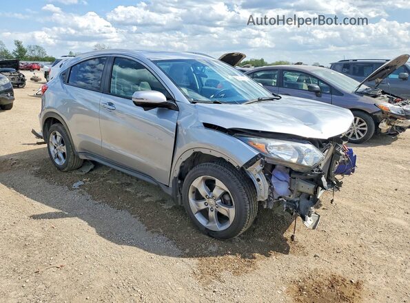 3CZRU6H73HM705703 2017 HONDA HR-V Серебряный Передняя правая четверть