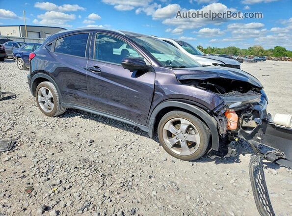 3CZRU6H74HM733641 2017 HONDA HR-V Синий Передняя правая четверть
