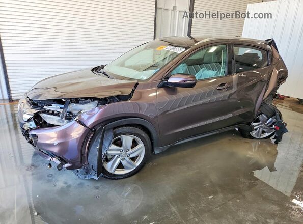 3CZRU6H74LM707016 2020 HONDA HR-V Серый Передняя левая четверть