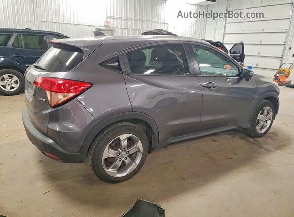 3CZRU6H75GM713672 2016 HONDA HR-V Серый Задняя правая четверть
