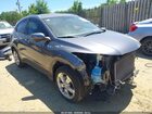 2016 Honda Hr-v Ex-l Gray vin: 3CZRU6H76GM700882