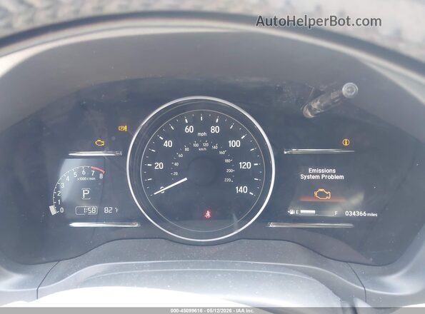 3CZRU6H77LM734579 2020 HONDA HR-V Синий Вид задних сидений