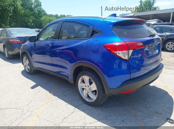 3CZRU6H77LM734579 2020 HONDA HR-V Синий Задняя левая четверть