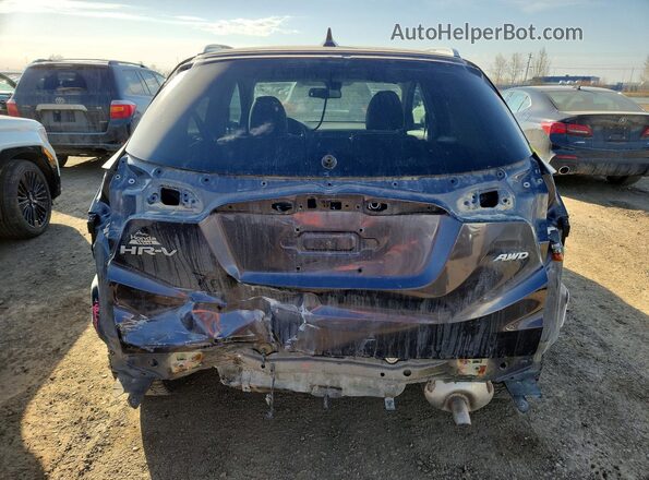3CZRU6H78HM107476 2017 HONDA HR-V Фиолетовый Вид сзади