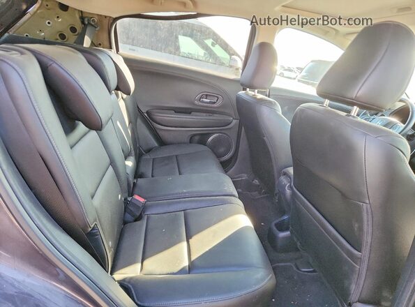 3CZRU6H78HM107476 2017 HONDA HR-V Фиолетовый Вид задней части салона