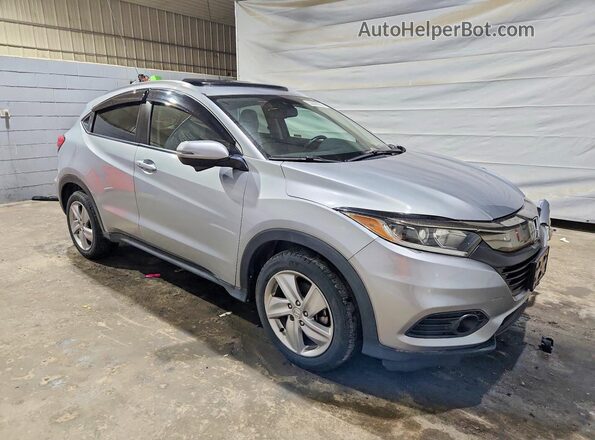 3CZRU6H78KM720205 2019 HONDA HR-V Серебряный Передняя правая четверть