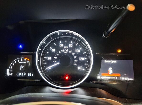 3CZRU6H78KM720205 2019 HONDA HR-V Серебряный Вид щитка приборов