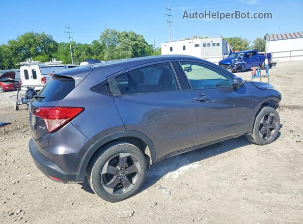3CZRU6H7XJM712413 2018 HONDA HR-V Gray Tył prawy