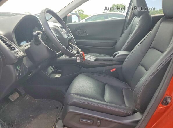 3CZRU6H90LM736207 2020 HONDA HR-V Оранжевый Вид салона спереди