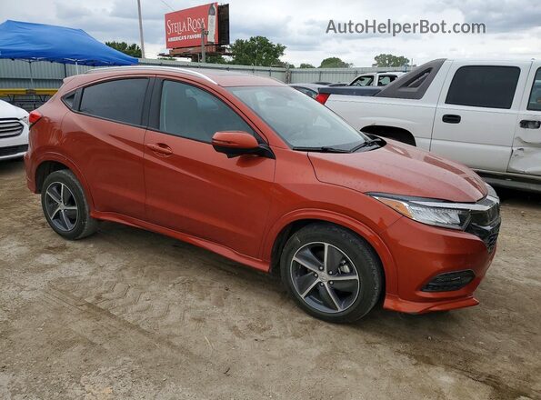3CZRU6H90LM736207 2020 HONDA HR-V Оранжевый Передняя правая четверть