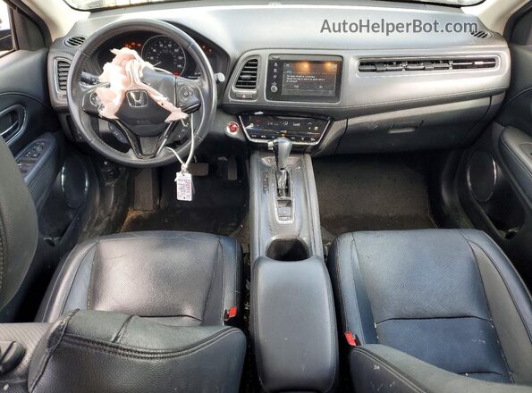 3CZRU6H91KM720290 2019 HONDA HR-V Black Առջևի վահանակի տեսք