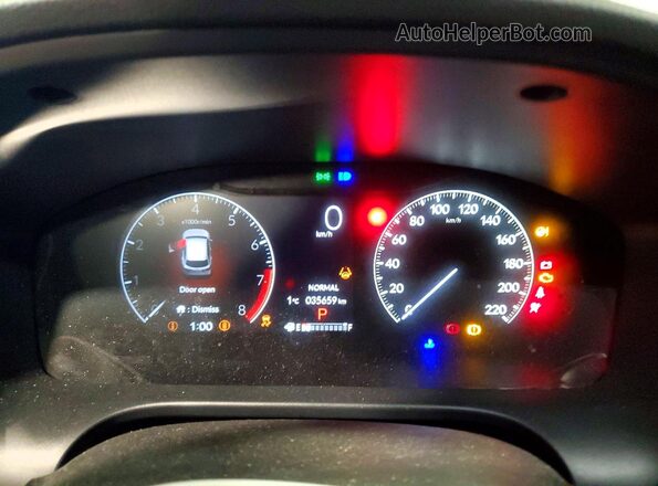 3CZRZ1H31TM101237 2026 HONDA HR-V Black Սարքավորումների վահանակի տեսք