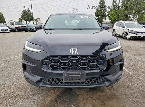 3CZRZ1H35PM713446 2023 HONDA HR-V Черный Вид спереди