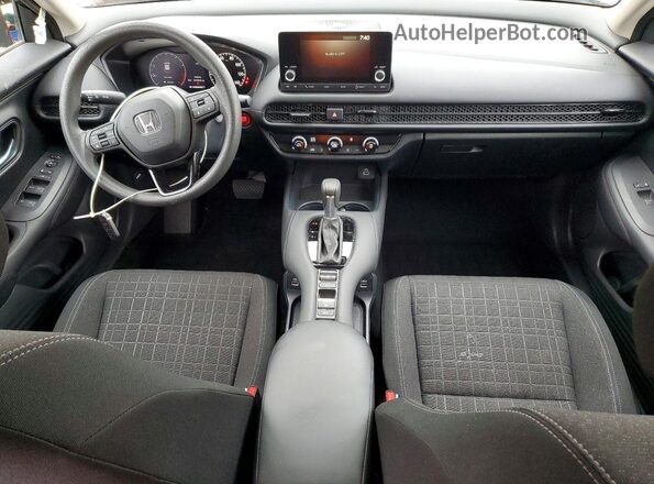 3CZRZ1H35PM713446 2023 HONDA HR-V Черный Вид панели приборов
