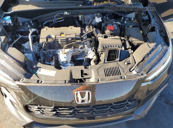3CZRZ1H36SM756640 2025 HONDA HR-V Black ძრავის განყოფილების ხედი