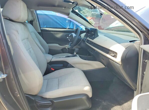 3CZRZ1H37SM735814 2025 HONDA HR-V Gray Front interior view